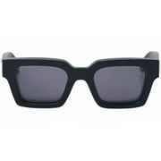 Off White Virgil OERI008 1007 Black Dark Grey Sunglasses Italy