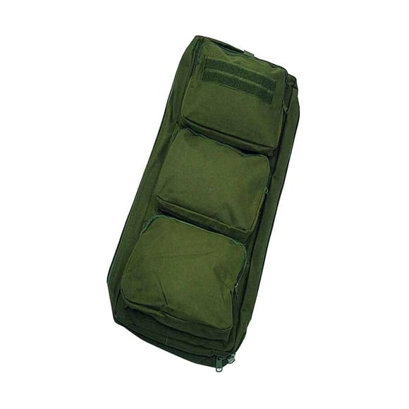 Papelada de pecho Crossbody Bolsa de pecho de pesca multifuncional para deportes de pesca Verde