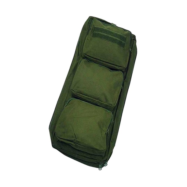 Bolso deportivo de pecho para hombre con múltiples bolsillos, bandolera tipo bandolera para el hombro Verde