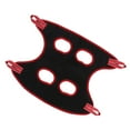 thumbnail image 4 of Hamaca para el cuidado de perros, transpirable, segura, con cortaúñas y peine para cachorros y gatos, borde negro y rojo, 10 piezas, L, 4 of 14