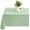 Sage Green, variant on Napa Leaf Sage Green Vinyl Flannel Backed Tablecloth, 52 x 52 Inch Square, Hotel Quality Waterproof Indoor Outdoor Table Cover for Kitchen, Patio, Dining, BBQ