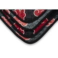 thumbnail image 4 of Naruto: Shippuden Akatsuki Red Cloud Anime Throw Blanket | 60 x 45 Inches, 4 of 7