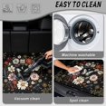 thumbnail image 4 of KUIFORTI Butterfly Flower Car Trunk Liner Non Slip Cargo Mat Rear Trunk Line Polyester Vehicle Interior Accessories Suitable for Most Car Models 29" x 39", 4 of 7