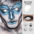 thumbnail image 4 of Magister-lentes de contacto de colores para Halloween, lentes multicolores, Blanco, Negro, Rojo, Cosplay, Anime, 2 piezas, 4 of 4