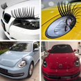 thumbnail image 2 of Adhesivo para faros delanteros de coche, adhesivo para pestañas postizas, pestañas lindas para coche, pestañas divertidas, pegatinas decorativas para lámpara de cabeza automática, 2 unidades para VW Volkswagen Beetle BMW (2 unidades) oso de fresa Electrónica, 2 of 5