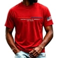 thumbnail image 4 of WEIWEN Patriotic Tshirts Shirts for Men 250th Anniversary USA Shirt 4th of July America 250 Years T Shirts for Man Summer Outfits Mens Independence Day Tee Red, XXXL, 4 of 4