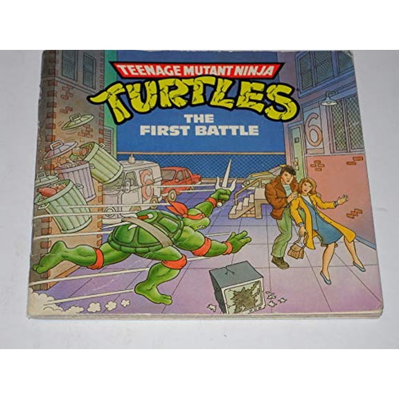 Pre-Owned Teenage Mutant Ninja Turtles; The First Battle (Teenage Mutant Ninja Turtles Mini-Storybook) (Paperback) 0679806687 9780679806684