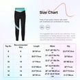 thumbnail image 6 of Linjinx Kids Girls Figure Skating Pants High Waist Ice Skating Leggings Gym Yoga Slim Fit Bottoms Hot Pink 12, 6 of 6