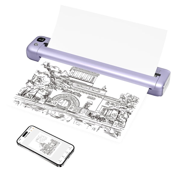 Impresora térmica portátil Rongta F81 Bluetooth WiFi tamaño carta USA