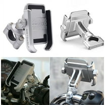Aluminum Phone Holder Mount Fit For Harley Davidson Street Glide FLHX Touring