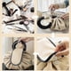 thumbnail image 4 of 26-27 Travel Drawstring Makeup Bag, Waterproof Pu Makeup Pouch, Large Magic Cosmetics Pouch For Women, Flat Lay Makeup Storage Bags, 4 of 5