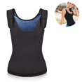 thumbnail image 2 of Camiseta sin mangas para entrenamiento, chaleco adelgazante, chaleco deportivo para sudar, Tops recubiertos, ropa para Fitness, Yoga, sudoración, Sauna, 2 of 5