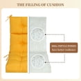 thumbnail image 2 of 2-Pack High Back Outdoor Chair Cushions, Waterproof & Fade-Resistant Tufted Patio Chair Cushion for Rocking Chairs Adirondack Garden Porch Home Office Chair Use - 44" x 22" x 4", 2 of 7