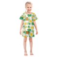 thumbnail image 3 of Clover and Beer Pattern Summer Pajama Set Soft Cotton Short Sleeve Sleepwear 2PCS Pajama Sets Breathable Lounge Set Size 5Y, 3 of 7