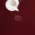 thumbnail image 3 of FOLINS&HOME Burgundy Round 70 Inch Tablecloth - Waterproof & Wrinkle Free Heavy Duty Washable Polyester Table Cloths for Party, Banquet, Dining - Circle/Circular, 3 of 8