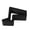 Black, variant on Heavy Duty Door Wedges for Multi-Surface Security, Adjustable Stoppers for Home Stability