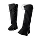 thumbnail image 1 of 2 Piezas Cubiertas de Botas Pirata PU para Cosplay Medieval Gaiteras Steampunk Estilo Caballero Ajustable Adecuadas para Presentaciones Teatrales Negro, 1 of 9