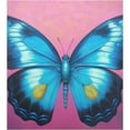 thumbnail image 2 of Coolnut Magnetic Dishwasher Stickers Blue Butterfly Portrait Kitchen Dishwasher Cover Sticker, Panel Decal Home Cabinet Appliances Stickers 20in W x 26in H Home Decor, 2 of 5