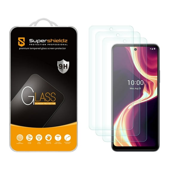 (3 Pack) Supershieldz Designed for Celero 5G  Plus Tempered Glass Screen Protector, Anti Scratch, Bubble Free