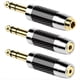 thumbnail image 3 of Adaptador de Auriculares de 6,35 mm A 3,5 mm con Sonido Superior y Conectores Chapados en ., 3 of 5
