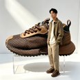 thumbnail image 6 of Men's Breathable Mesh Casual Sports Shoes, Thick-Soled, Non-Slip, Outdoor Comfortable, Height-Increasing, Suitable for Wide Feet, Running and Walking Training Shoes, 6 of 6