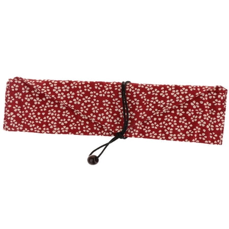 Pencil Pen Case Small Cosmetic Makeup Portable Picnic Camping Utensils Set Case - 25cm X 12cm X 0.3cm -