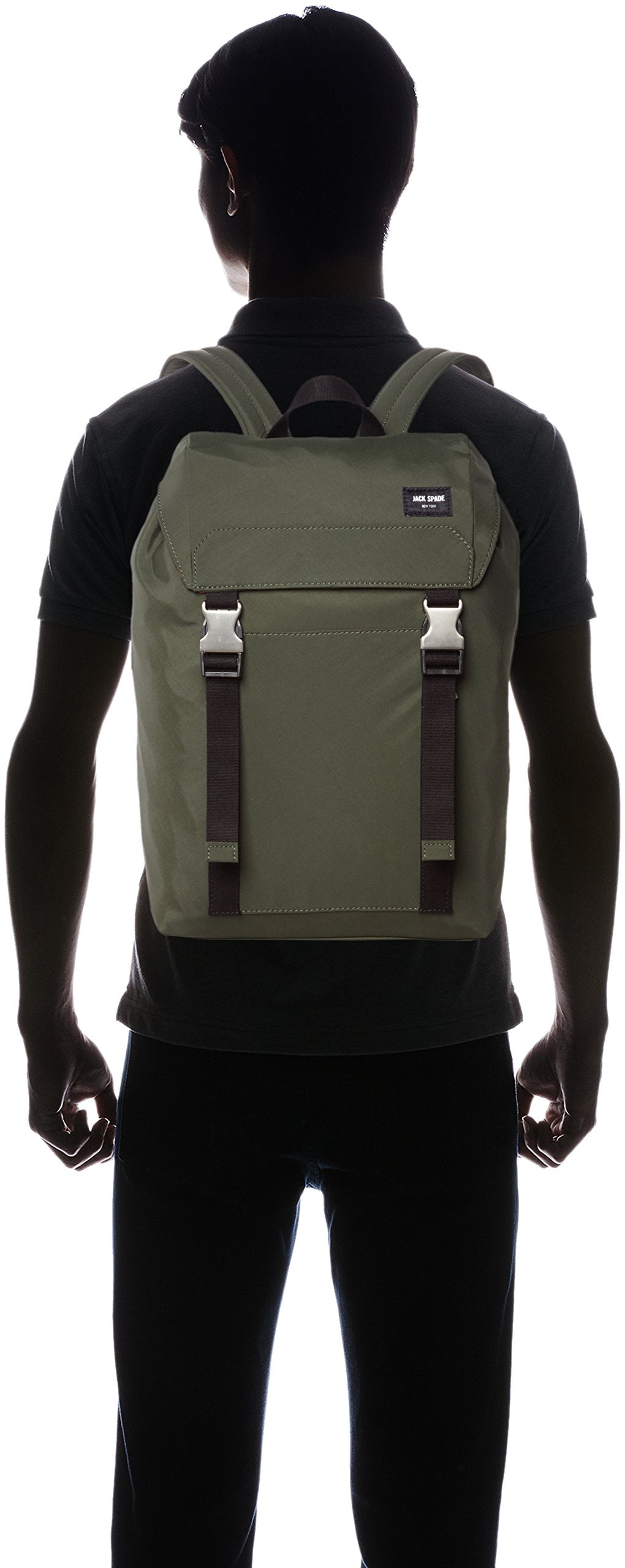 Jack Spade Men s Tech Travel Nylon Army Backpack Walmart