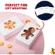 thumbnail image 4 of 24 cajas de galletas de Navidad, cajas de regalo blancas lisas con ventana, caja de regalo de panadería para Navidad, fiestas, pasteles, cupcakes, galletas, brownies, 4 of 4