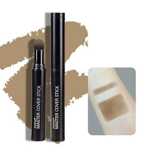 Ninstant Hair Root & Hairline Concealer Stick for Gray Hair Coverage, Long-Lasting Color Protection Shadow Coverage, 6 Natural Shades