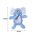 thumbnail image 3 of Dog Squeaky Plush Toy With Crinkle Paper Sound, Elephant-Shaped Interactive Pet Chew Toy For Dogs, Durable Soft Plush Toy For Play Training Teething Puppies & Dogs, 3 of 4
