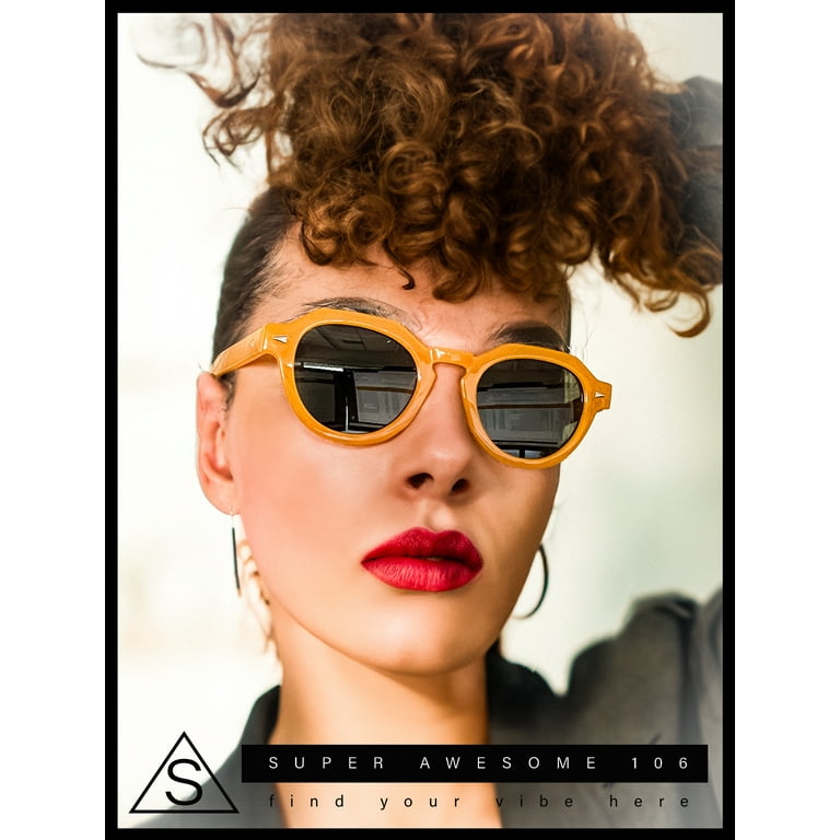 Square round sunglasses hotsell