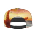 thumbnail image 4 of Fotbe Starfish Sunset Sea Beach Flat Bill Visor Cap Classic Snapback Hat Polyester Foam Trucker Hat Trucker Cap Adjustable Baseball Cap, 4 of 9