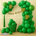 thumbnail image 2 of PMU 12 Inch Forest Green Latex Balloon Pkg/50, 2 of 6