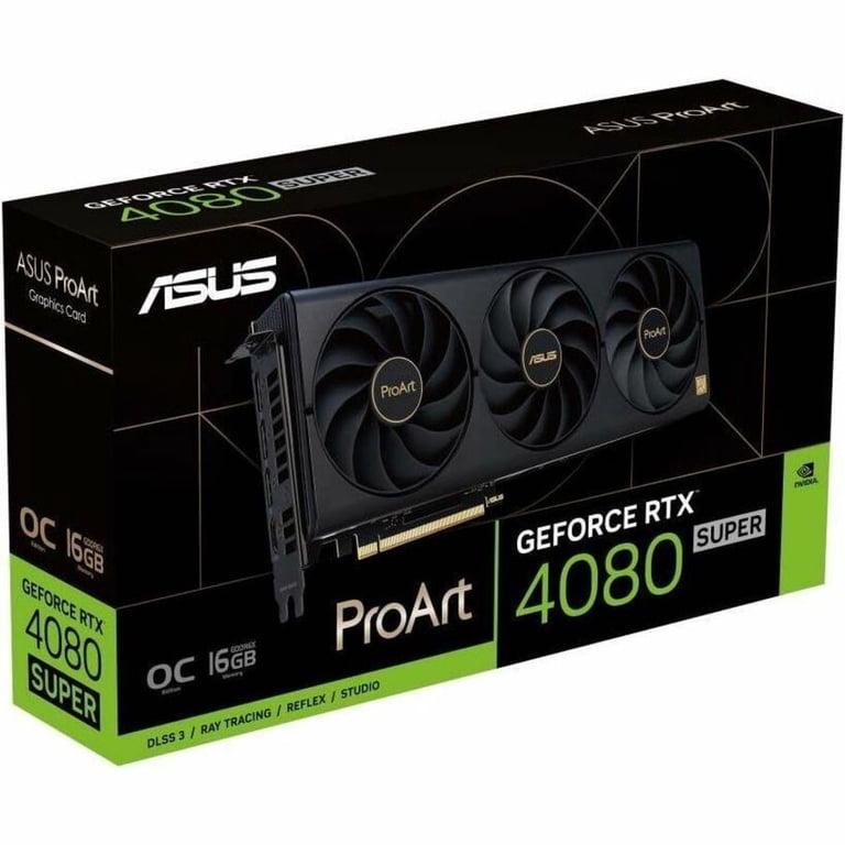 ASUS ProArt GeForce RTX 4080 SUPER OC Edition 16GB GDDR6X Graphics