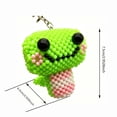 thumbnail image 3 of Beaded Big-Headed Snake Figurine, 3 of 5