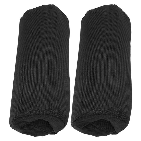 KALLORY 2Ud Cojines Para Apoyapiés De Plegable En Negro Con Material Y Uso Exterior