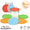 8 Pcs Silicone Jar Lid, variant on 3 Inch Silicone Can Lids, 8 Pack Reusable Covers for Dog and Cat Food Cans, Airtight Seal Fits Small Mason and Yogurt Jars