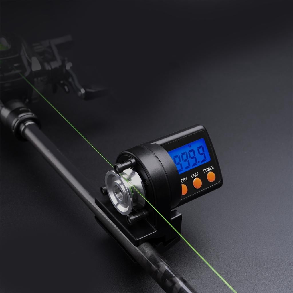 Osdhezcn Durability ABS Fishing Line Meter Bidirectional Measurement For Saltwater Freshwaters Fishing Gear