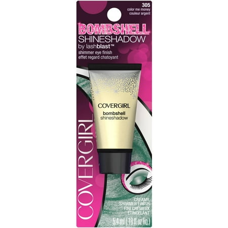 CoverGirl Bombshell Shine Shadow Eye Shadow, COLOR ME MONEY 305