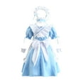 thumbnail image 4 of EnJoCho Kids Girls German Be𝖾r Festival Dress 𝖮ktoberfest Dress Short Sleeve Maid Cos-play Halloween Par𝗍y Outfit for Girls Kids, 4 of 9