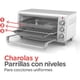 thumbnail image 4 of Horno con Freidora B+D 8 Rebanadas extra ancho Plateado, 4 of 9