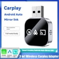 thumbnail image 2 of Adaptador USB para Carplay, Mirror Link, Android Auto, Inalámbrico, con Cable y Conectar y Usar B, 2 of 8