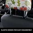 thumbnail image 4 of Kdxio Tomatoes Pattern Print 2 Piece Car Head Rest Covers Set Auto Front/Rear Seats Headrest Cover Universal Fit Most Cars,Sedan, SUV, 4 of 9