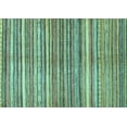 thumbnail image 1 of Ahgly Company Indoor Rectangle Abstract Light Blue Modern Area Rugs, 5' x 7', 1 of 4