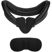 pordsioc Upgrade Facial Interface Bracket & Protein Leather Foam Face Cover Pad & Lens Cover Silicone Anti-Leakage Nose