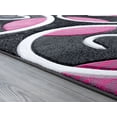 thumbnail image 2 of United Weavers Drachma Salona Contemporary Paisley Runner Rug, Pink, 2'7" x 7'4", 2 of 5