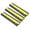 Black 3 Pcs 11000 Lbs, variant on Cable Protector Ramp, 2 Channels, 2 Packs, 5500LBS Load Capacity, Rubber Modular Design, for Driveway Traffic Wire Cord Protection