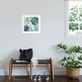 thumbnail image 3 of Art.com Blue Floral Layers I Art Print by June Vess, White Frame Wall Art, 21" x 21", 3 of 5