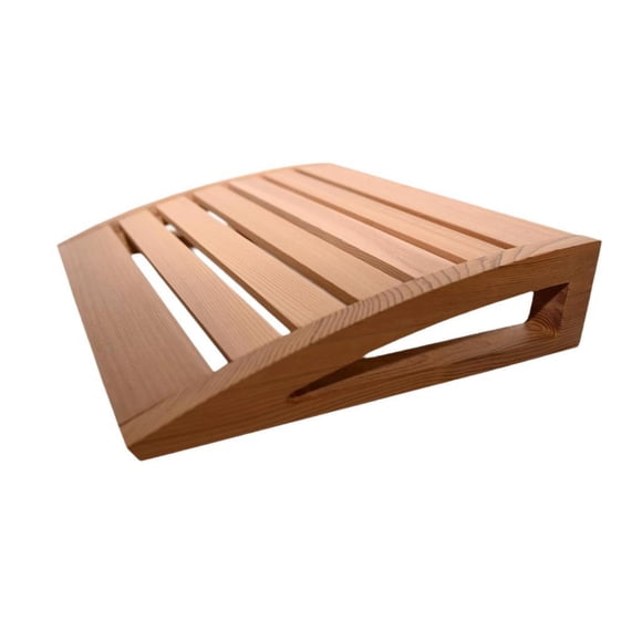 Reposacabezas de madera Sauna Soporte de madera Almohada de sauna Soporte para el cuello para cuarto de ducha interior