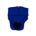 thumbnail image 1 of Barkertime Royal Blue Washable Dog Diaper - Made in USA, 1 of 6